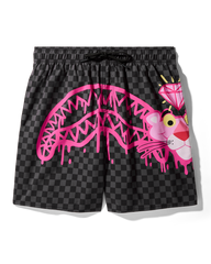 PINK PANTHER DIAMOND SHARK SWIM SHORTS