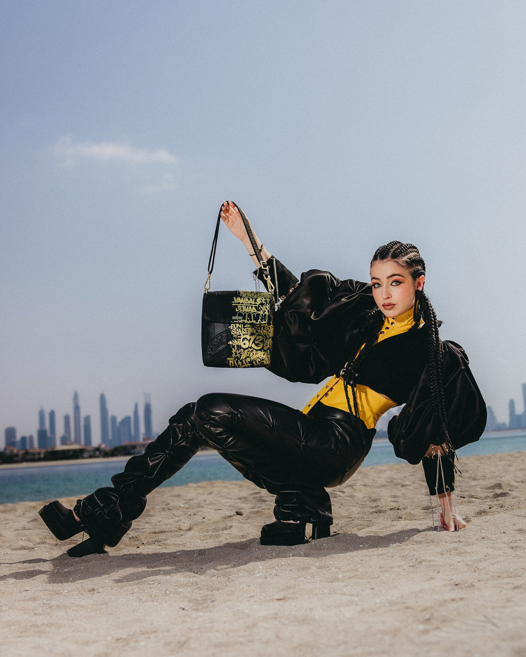 HALF GRAFF GLIDE MESSENGER BAG
